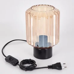 hofstein Moruja Lampe à poser Noir, 1 lumière