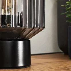 hofstein Moruja Lampe à poser Noir, 1 lumière