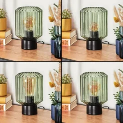 hofstein Moruja Lampe à poser Noir, 1 lumière