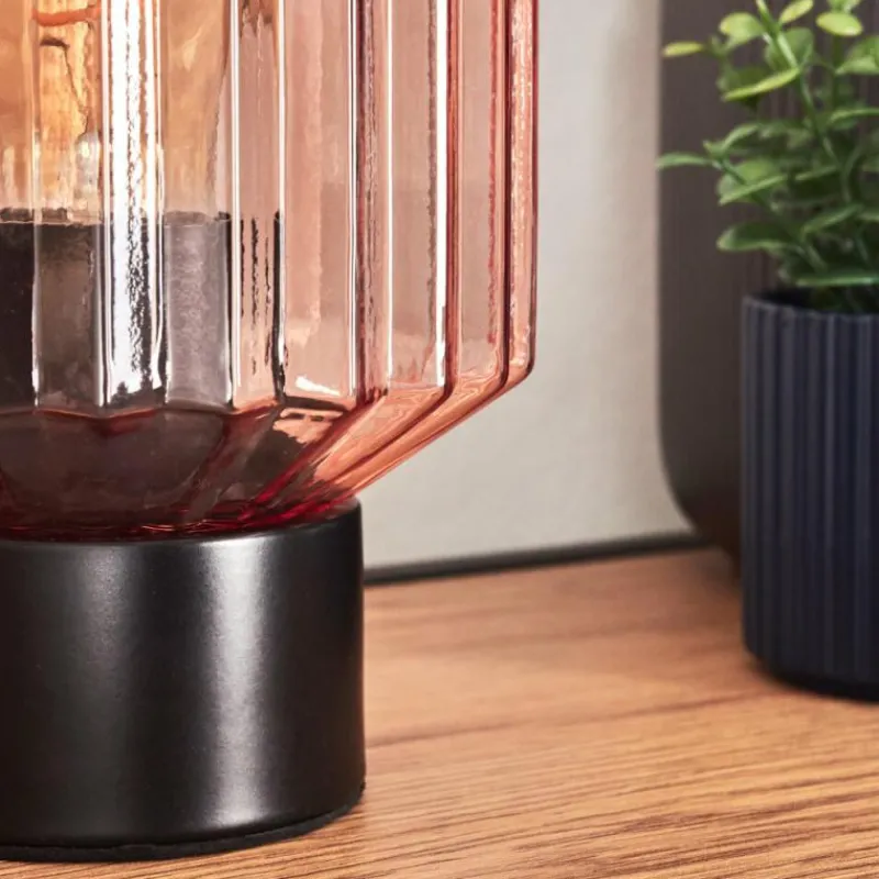 hofstein Moruja Lampe à poser Noir, 1 lumière