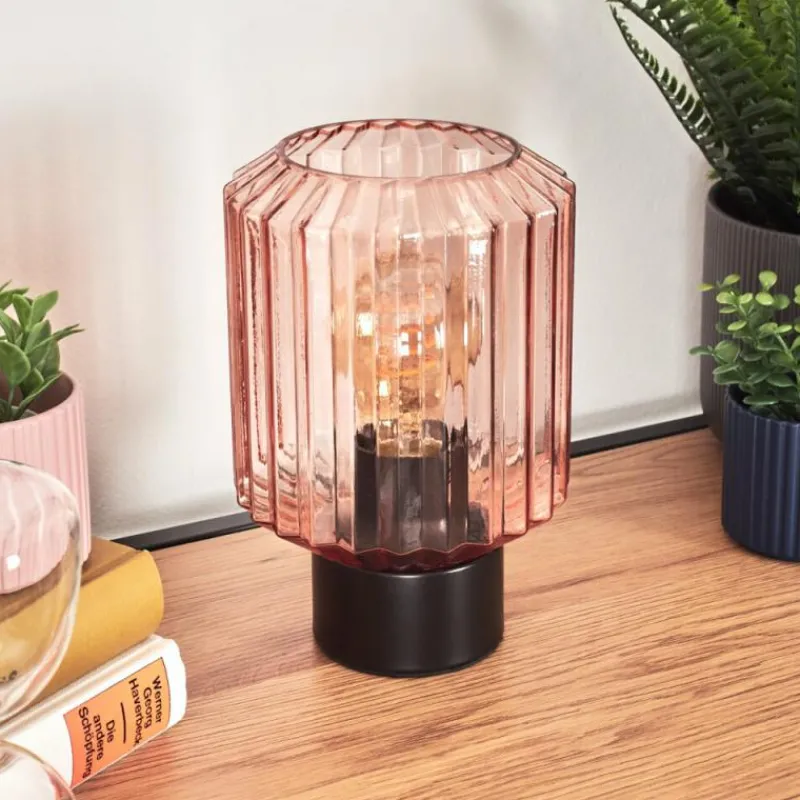 hofstein Moruja Lampe à poser Noir, 1 lumière