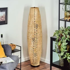 hofstein Mulstrand Lampadaire Écru, Noir, 3 lumières