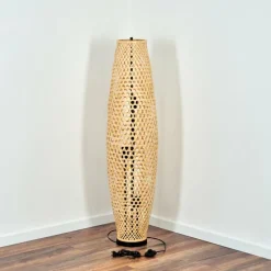 hofstein Mulstrand Lampadaire Écru, Noir, 3 lumières