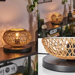 Luminaires Scandinaves-hofstein Mulstrand Lampe à poser Écru, 1 lumière