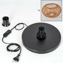 Luminaires Scandinaves-hofstein Mulstrand Lampe à poser Écru, 1 lumière