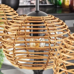 hofstein Mulstrand Suspension Écru, 4 lumières