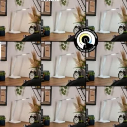 hofstein Munkdrup Lampe à poser, Liseuse LED Blanc, 1 lumière