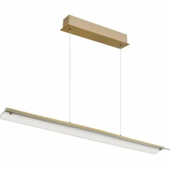 Luminaires Globo Lighting Muriella Suspension LED Laiton, 1 lumière