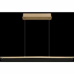 Luminaires Globo Lighting Muriella Suspension LED Laiton, 1 lumière