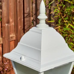 Luminaires Rustiques-hofstein Naofe Réverbère, Eclairage de chemin Blanc, 1 lumière