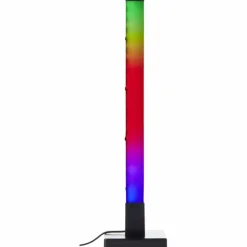 Lampes Industrielles-Luminaires Brilliant Neele Lampe à poser LED Noir, 1 lumière, Télécommandes