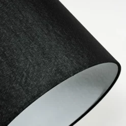 Lampes En Tissu-hofstein Nobar Lampadaire, Liseuse Noir, 1 lumière