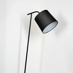 Lampes En Tissu-hofstein Nobar Lampadaire, Liseuse Noir, 1 lumière