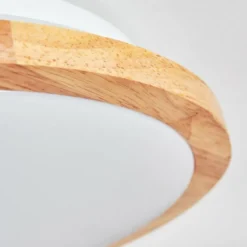 Luminaires Scandinaves-hofstein Nogueira Plafonnier, Panel LED Écru, Blanc, 1 lumière