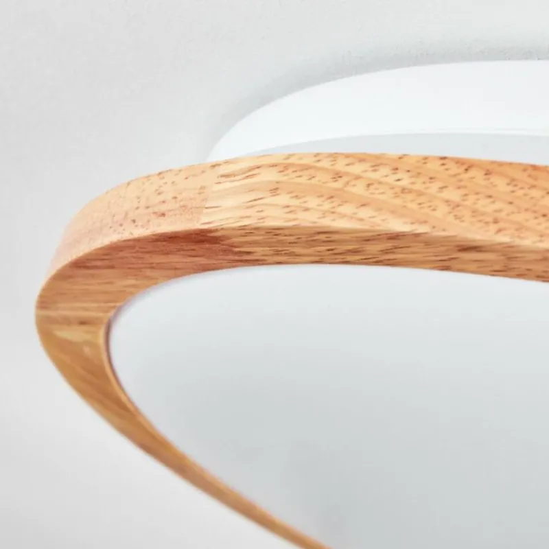 Luminaires Scandinaves-hofstein Nogueira Plafonnier, Panel LED Blanc, 1 lumière, Télécommandes