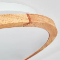 Luminaires Scandinaves-hofstein Nogueira Plafonnier, Panel LED Blanc, 1 lumière, Télécommandes