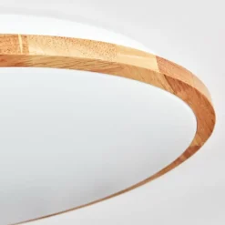 Luminaires Scandinaves-hofstein Nogueira Plafonnier, Panel LED Écru, Blanc, 1 lumière, Télécommandes