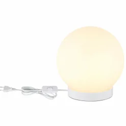 Luminaires Globo Lighting Norta Lampe à poser Blanc, 1 lumière