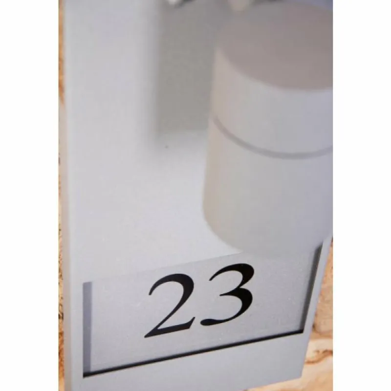Luminaires Konstsmide Numéro d'adresse éclairé Konstsmide MODENA Gris, 1 lumière