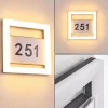 hofstein Numéro d'adresse éclairé Linna LED Blanc, 1 lumière