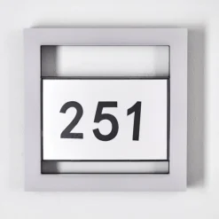 hofstein Numéro d'adresse éclairé Linna LED Blanc, 1 lumière