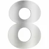 Luminaires LCD Numéros de maison LCD 8 Acier inoxydable