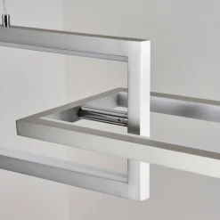 hofstein Odeon Suspension, Suspension LED Argenté, 3 lumières* Suspensions