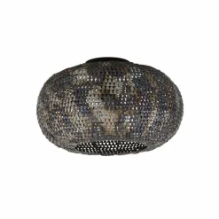 hofstein Ommerlanderwijk Plafonnier Brun, Noir, 1 lumière* Plafonniers