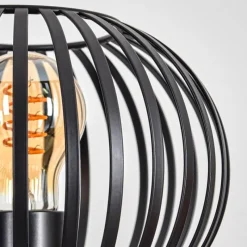 Lampes Industrielles-hofstein Oravi Lampe à poser Noir, 1 lumière