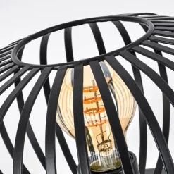 hofstein Oravi Lampe à poser Noir, 1 lumière