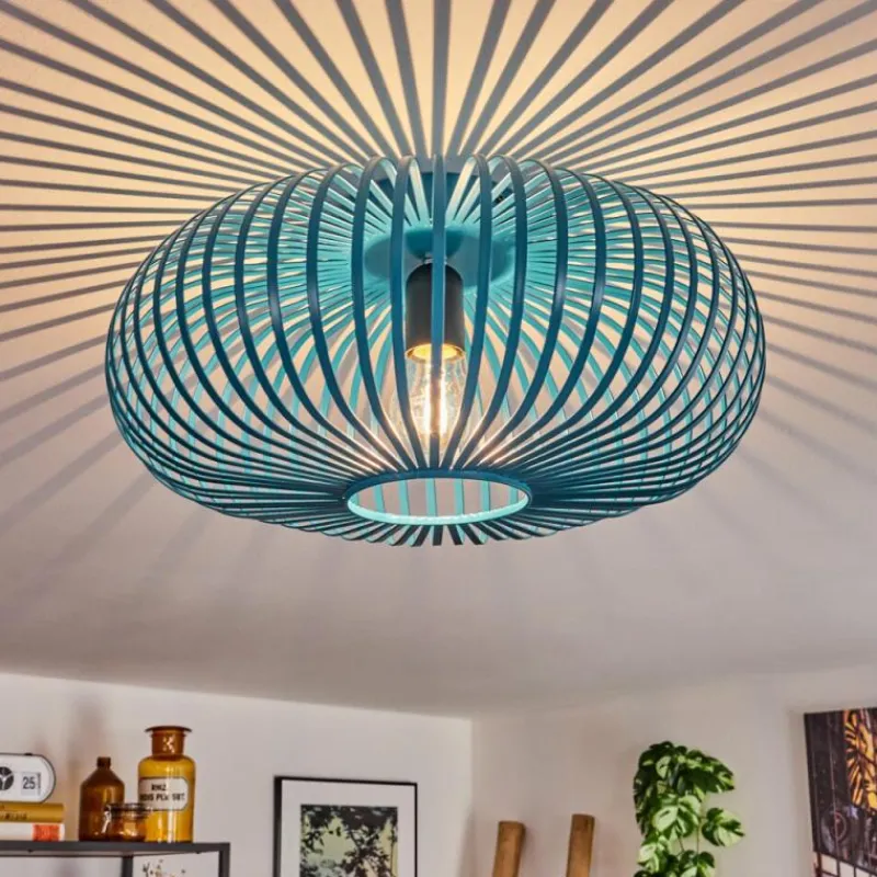 hofstein Oravi Plafonnier Bleu, 1 lumière