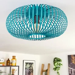 hofstein Oravi Plafonnier Bleu, 1 lumière
