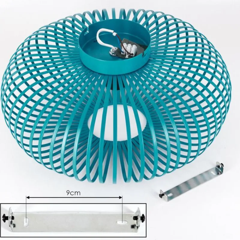 hofstein Oravi Plafonnier Bleu, 1 lumière