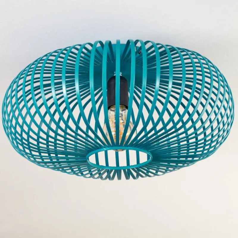 hofstein Oravi Plafonnier Bleu, 1 lumière