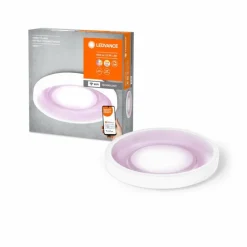 Luminaires Ledvance ORBIS Applique murale / Plafonnier LED Blanc, 1 lumière, Changeur de couleurs