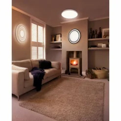 Luminaires Ledvance ORBIS Applique murale / Plafonnier LED Blanc, 1 lumière* Éclairage Led