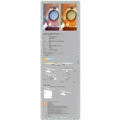 Luminaires Ledvance Orbis Luminaire de salle de bain LED Noir, 1 lumière* Éclairage Led