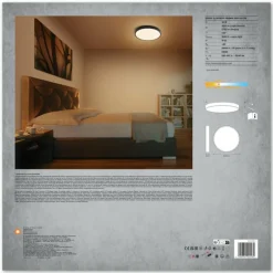 Luminaires Ledvance Orbis Plafonnier LED Noir, 1 lumière* Éclairage Led