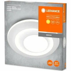 Luminaires Ledvance Orbis Plafonnier LED Blanc, 1 lumière* Éclairage Led