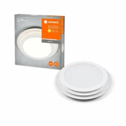 Luminaires Ledvance Orbis Plafonnier LED Blanc, 1 lumière* Éclairage Led