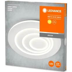 Luminaires Ledvance Orbis Plafonnier LED Blanc, 1 lumière* Éclairage Led