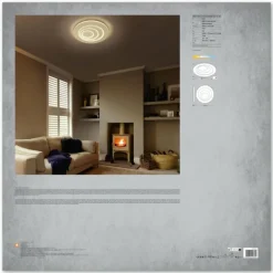 Luminaires Ledvance Orbis Plafonnier LED Blanc, 1 lumière* Éclairage Led