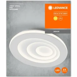 Luminaires Ledvance Orbis Plafonnier LED Blanc, 1 lumière* Éclairage Led