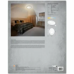 Luminaires Ledvance Orbis Plafonnier LED Blanc, 1 lumière* Éclairage Led