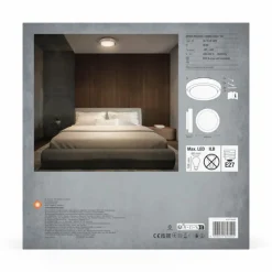 Luminaires Ledvance Orbis Plafonnier Nickel mat, 2 lumières* Plafonniers