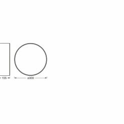 Luminaires Ledvance Orbis Plafonnier Blanc, 1 lumière* Plafonniers