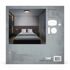 Luminaires Ledvance Orbis Plafonnier Noir, 3 lumières* Plafonniers