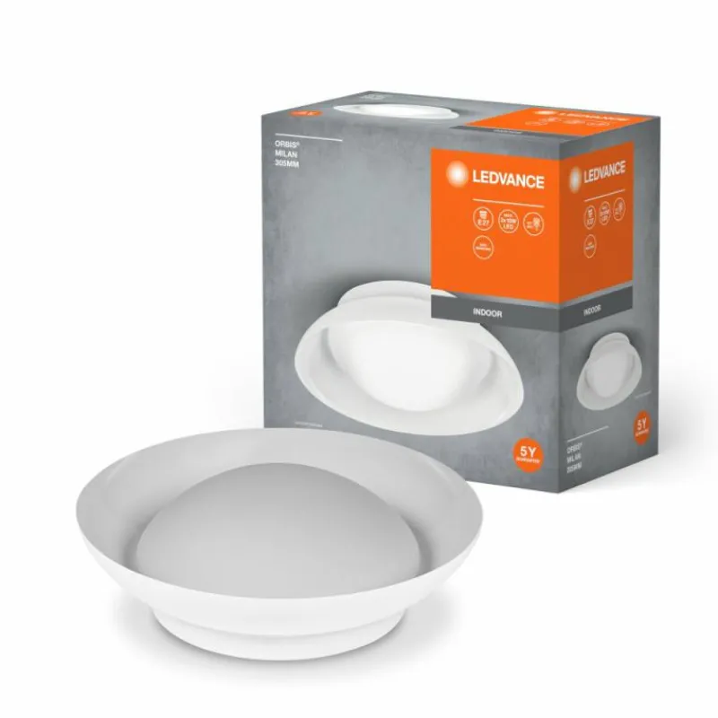 Luminaires Ledvance Orbis Plafonnier Blanc, 2 lumières* Plafonniers