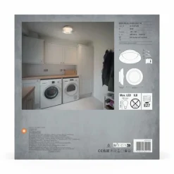 Luminaires Ledvance Orbis Plafonnier Nickel mat, 2 lumières* Plafonniers