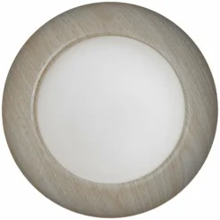 Lampes En Bois-Luminaires Ledvance Orbis Plafonnier Couleur bois, 2 lumières